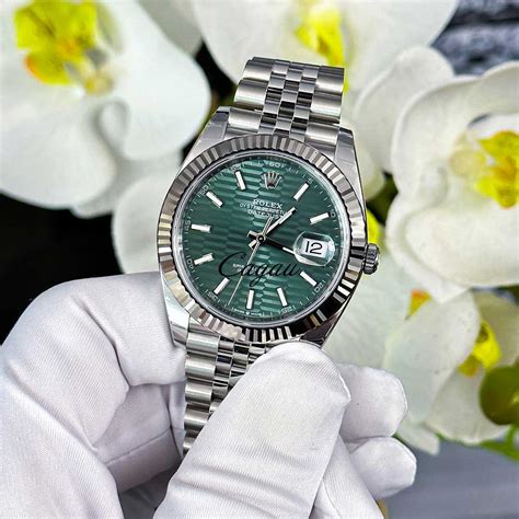 men rolex 41mm|rolex datejust 41 green motif.